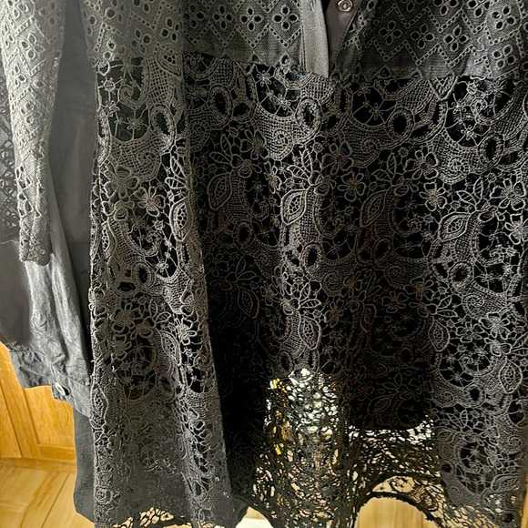 Desigual Sz 40 Made In Spain Eyelet Dress - Picture 3 of 3